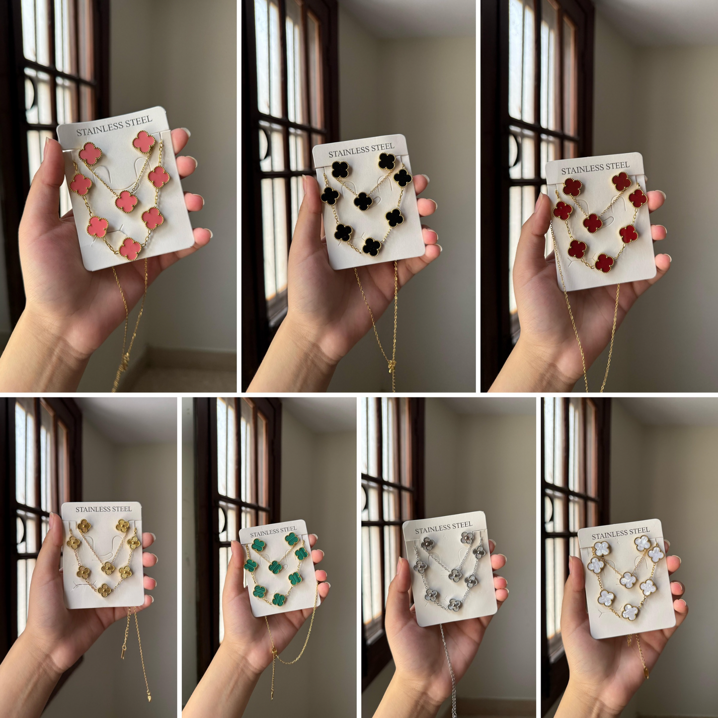 Vancleef set 15mm flower