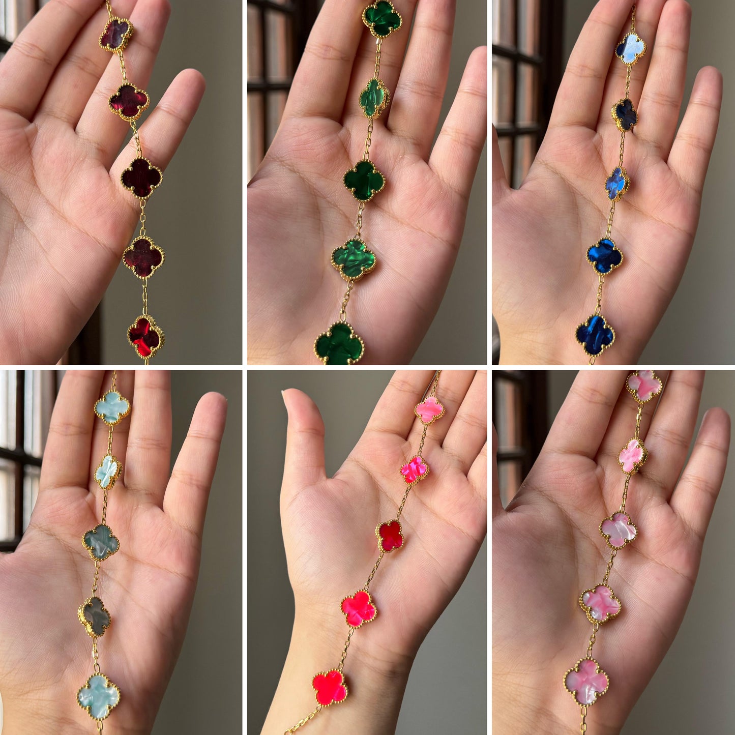 Vancleef 15mm flower bracelet’s