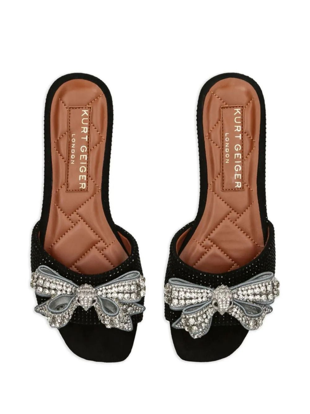 Black Bow Kurt Giger Flats No packaging