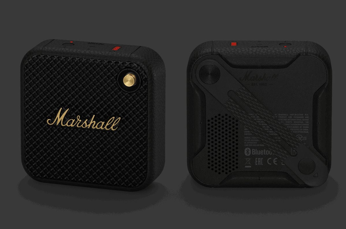 Black Marshall Willen Bluetooth Speaker (20-25 DELIVERY DAYS)