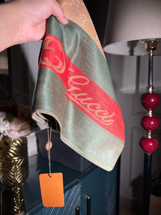 Gucci original theme scarf/ stole (IMMEDIATE DELIVERY AVAILABLE)