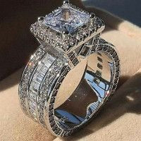 Princess Cut Ring