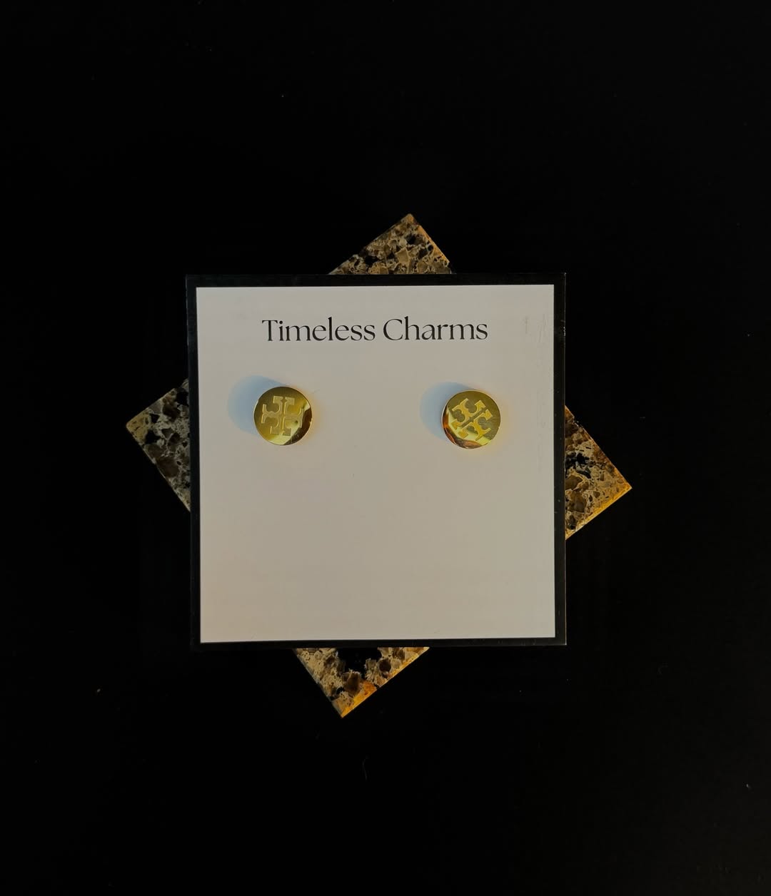 Tory Burch circle studs