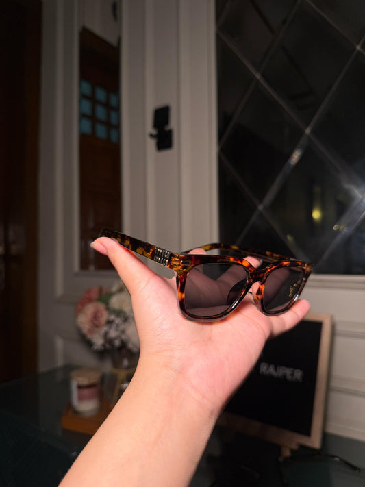 Miu miu brown shade glimpse glasses