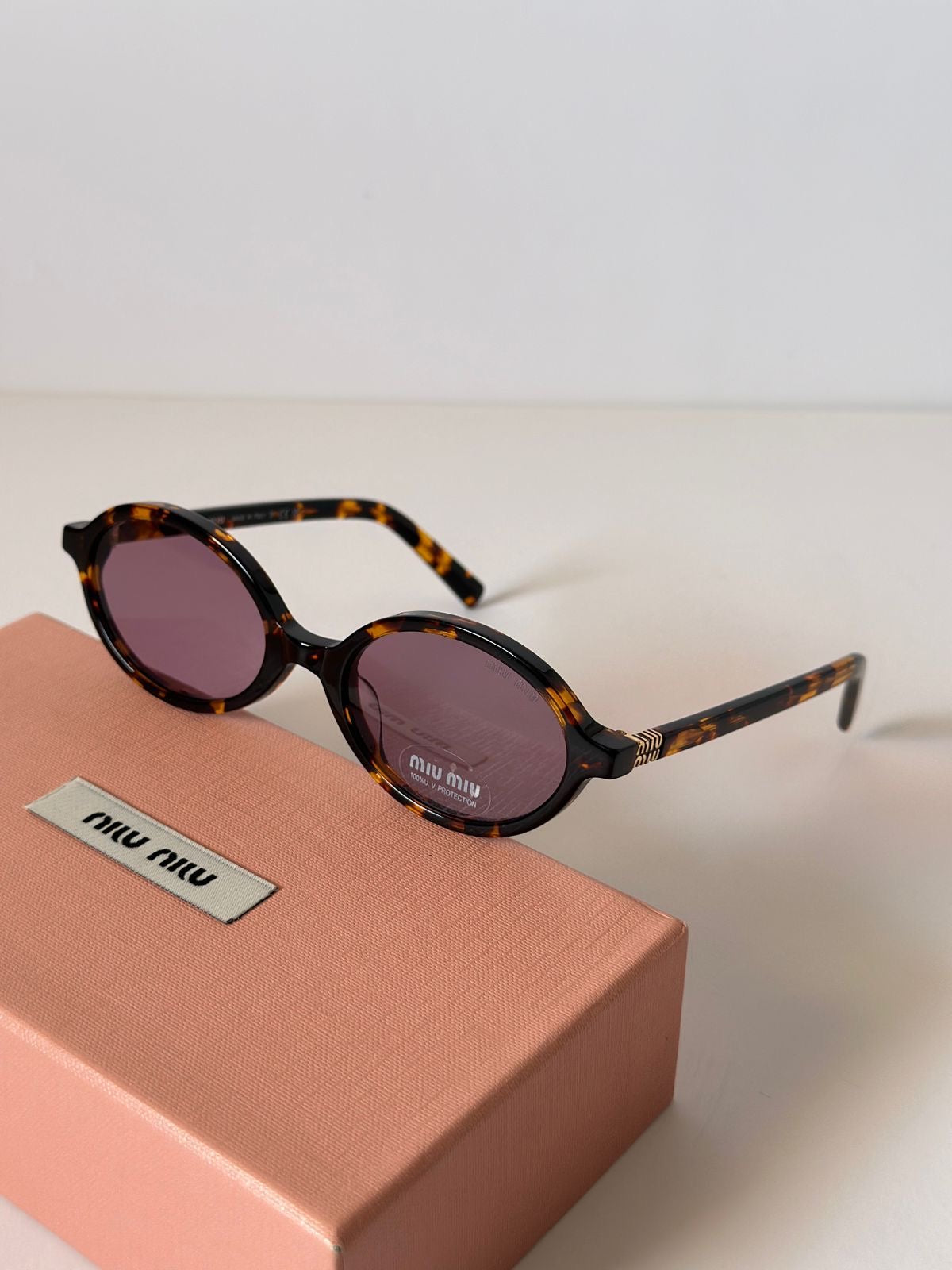 Miu Miu oval glasses