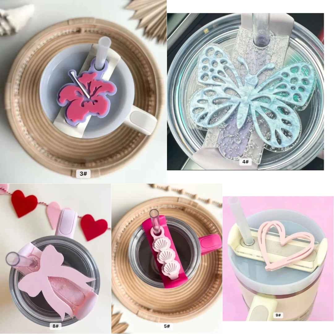 Acrylic tumblr lids charm (All)