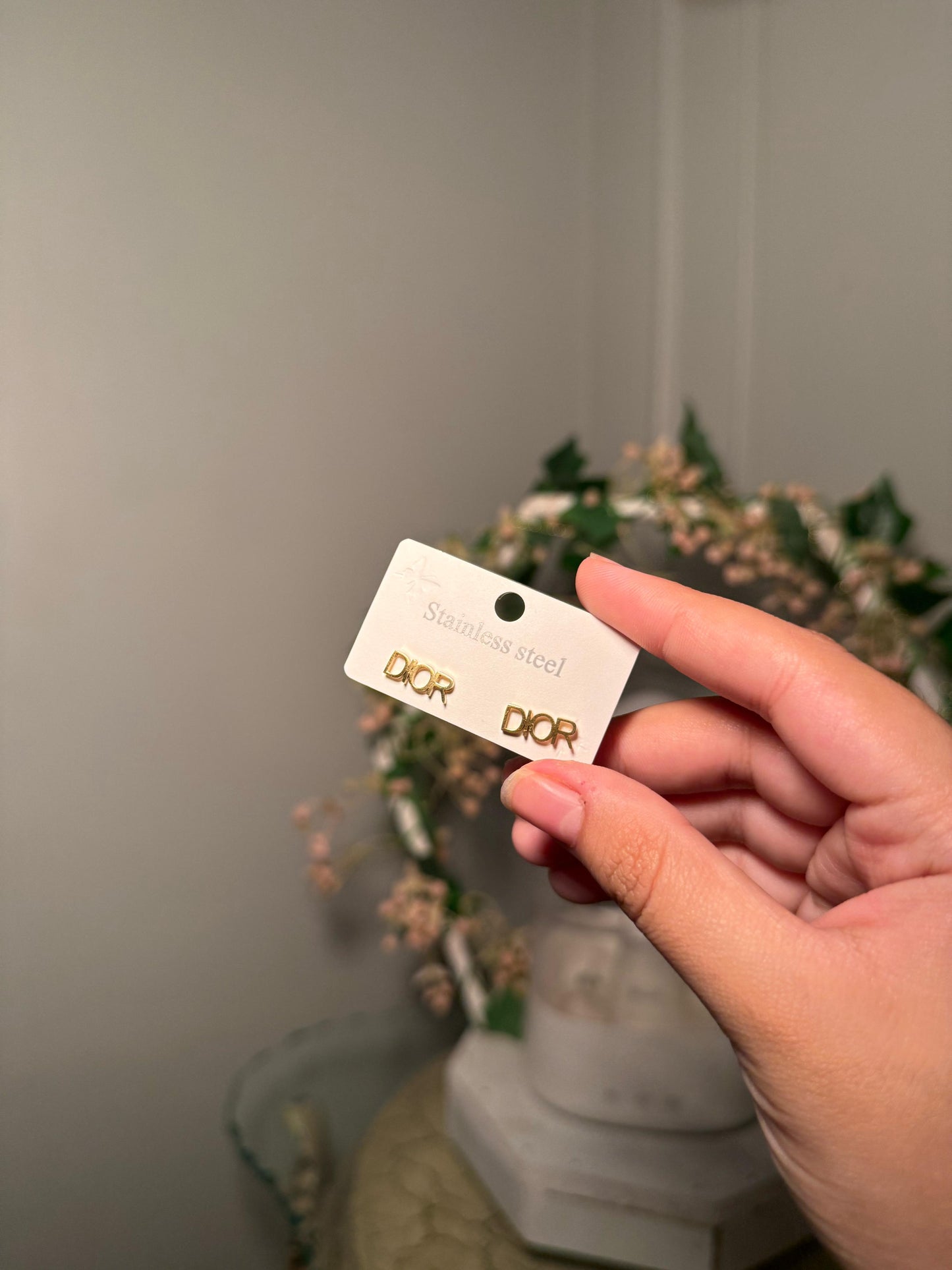 Dior studs