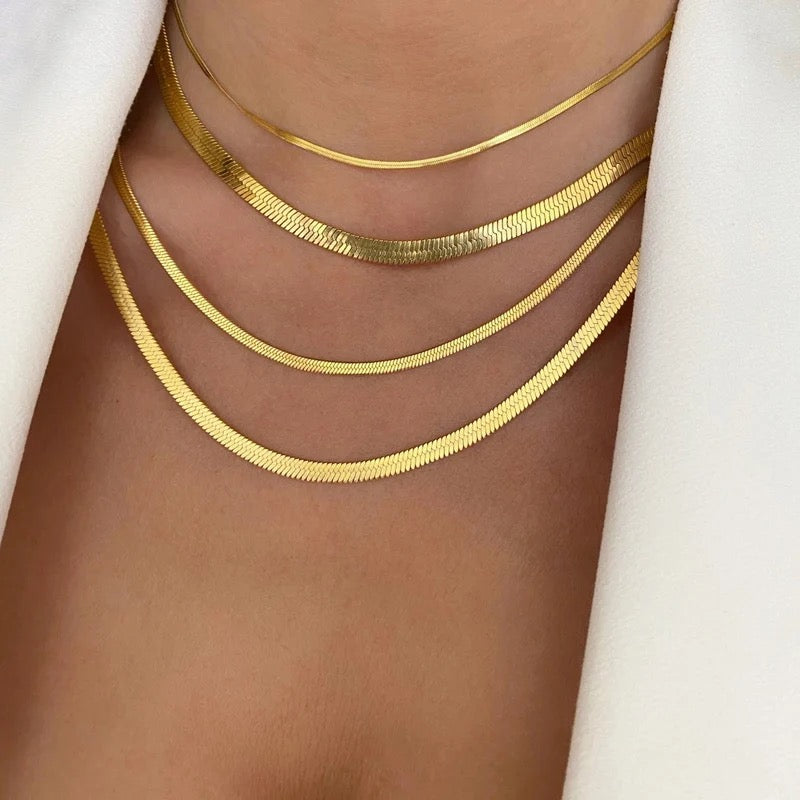 24k snake chain (unisex)πͺ