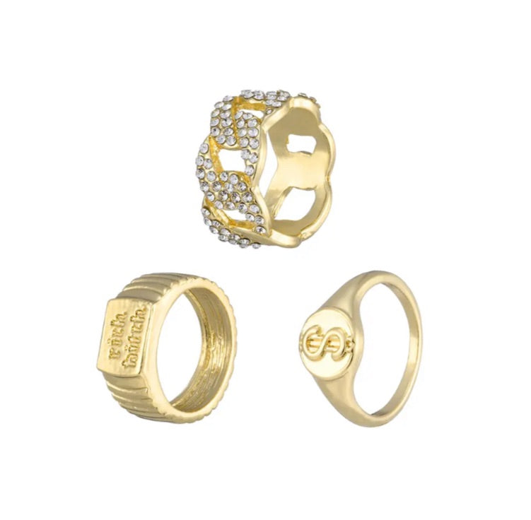 Rich Bitch Ring set πβ¨