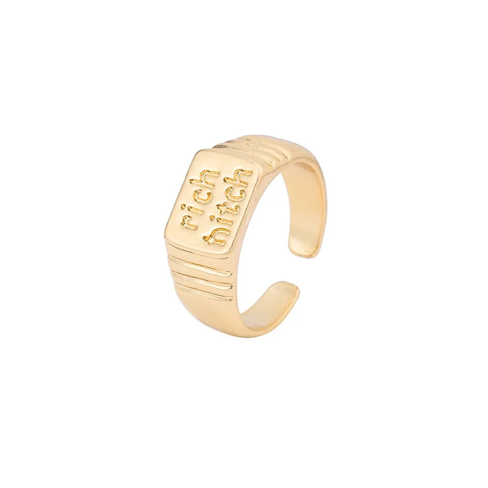 Rich Bitch Ring set πβ¨
