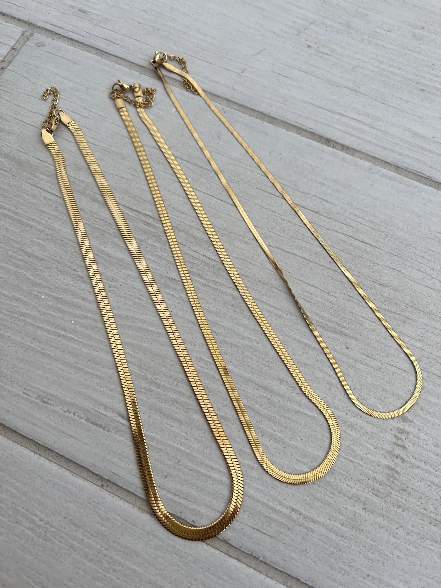 24k snake chain (unisex)πͺ