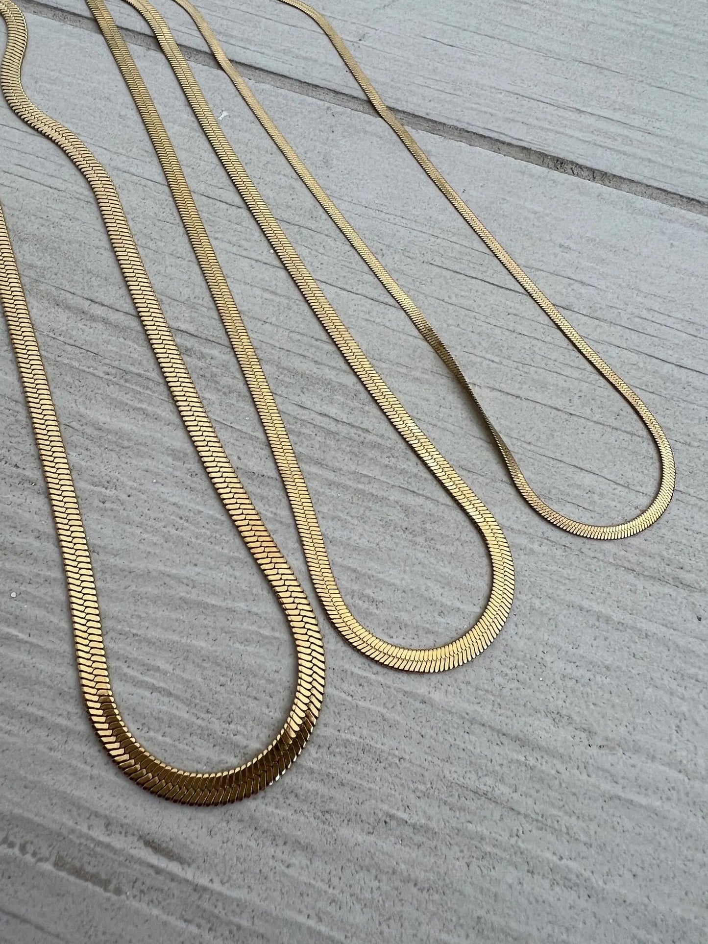 24k snake chain (unisex)πͺ
