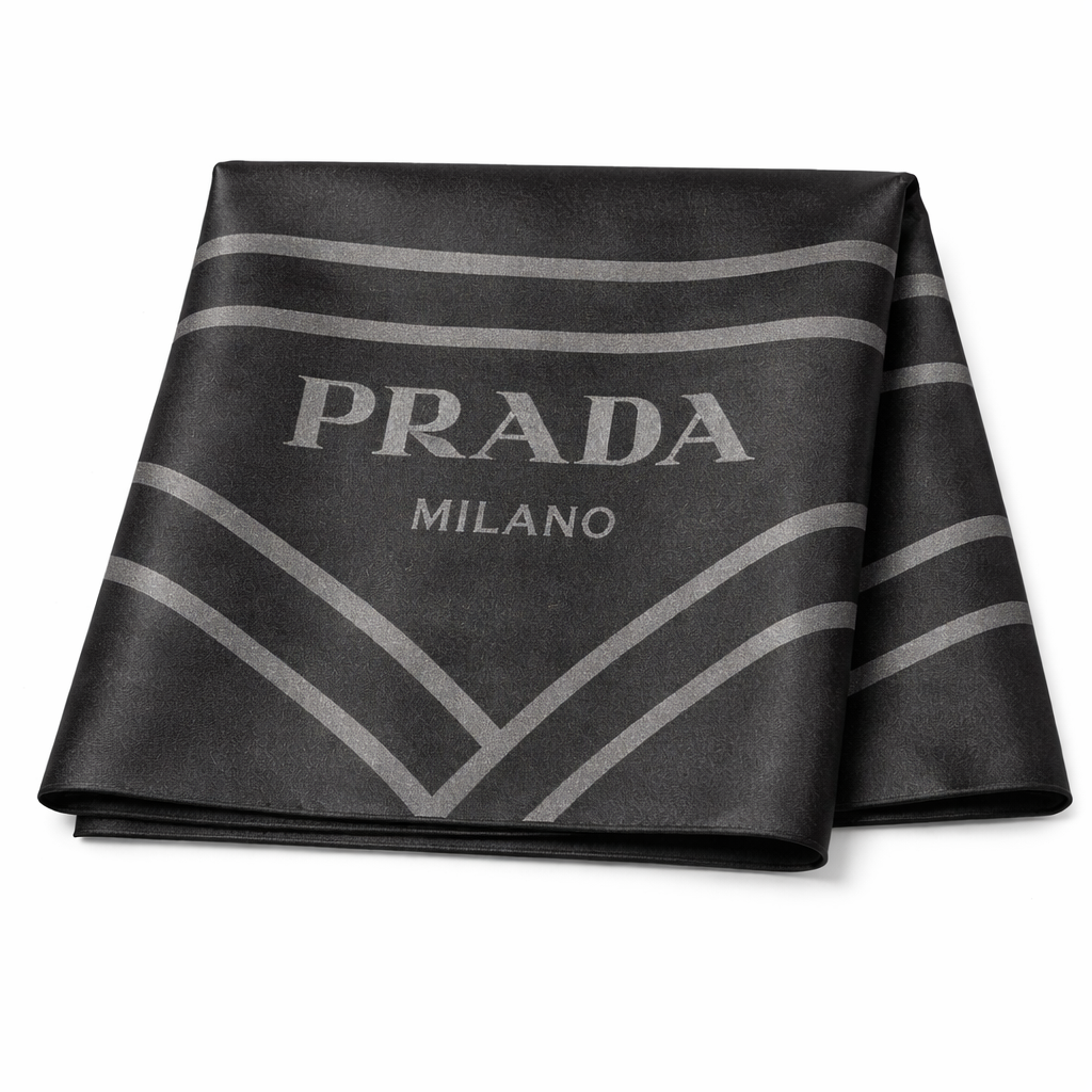 PRADA Black scarf/ stole (IMMEDIATE DELIVERY AVAILABLE)