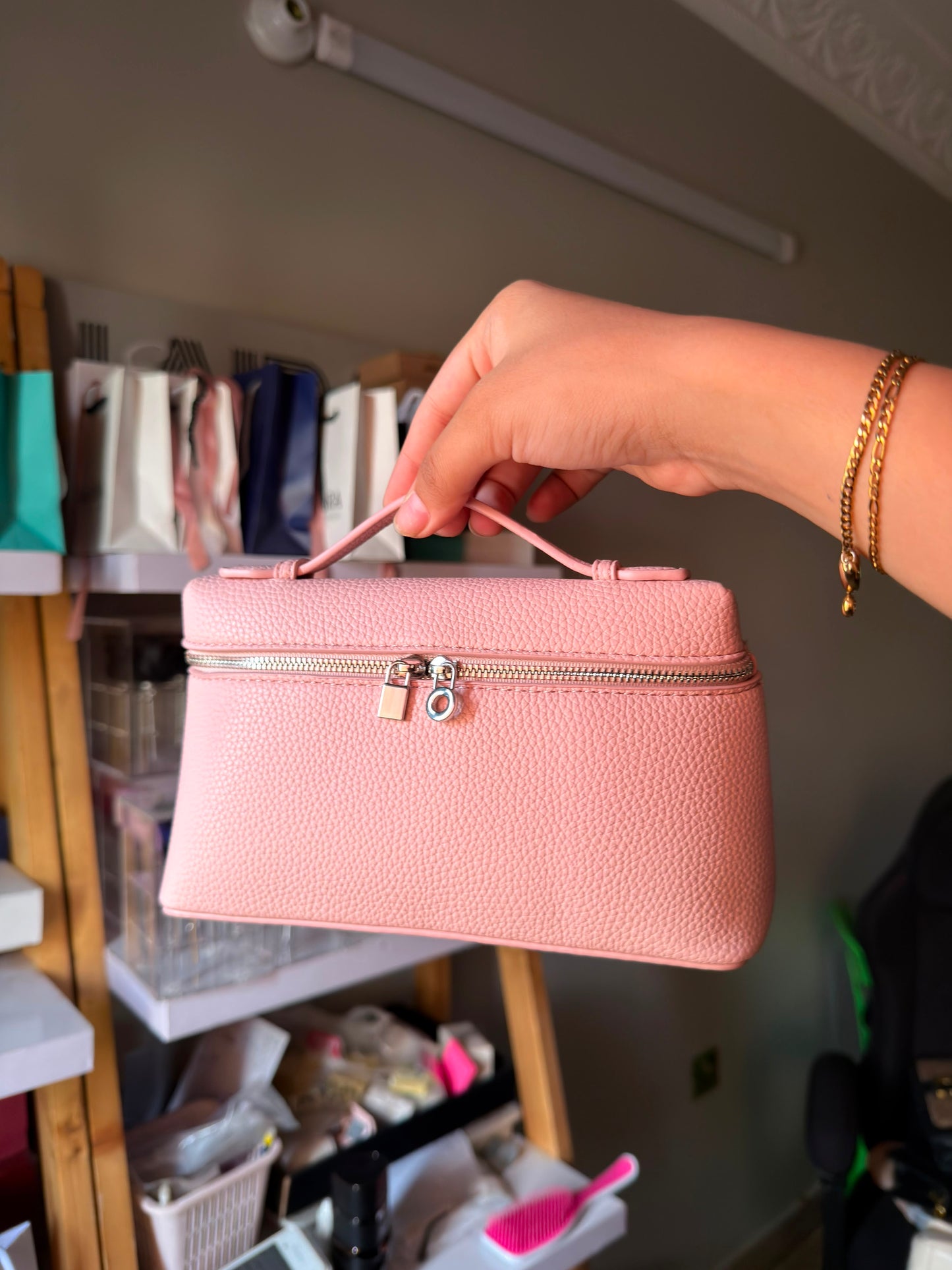 Loro Piana Vanity Case Crossbody Bag