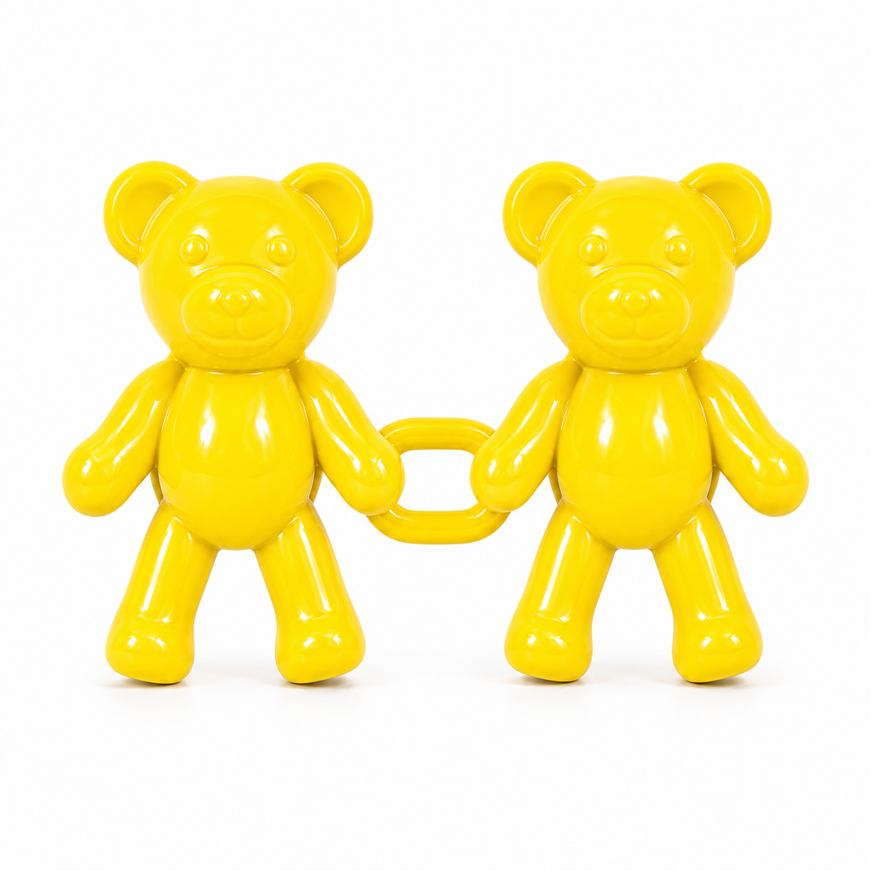 Teddy Bear Denim Charm
 🐻