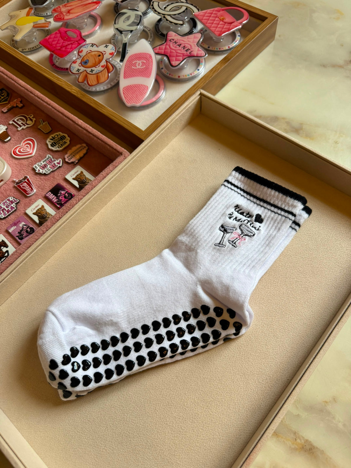 Cute Cozy Grip Socks