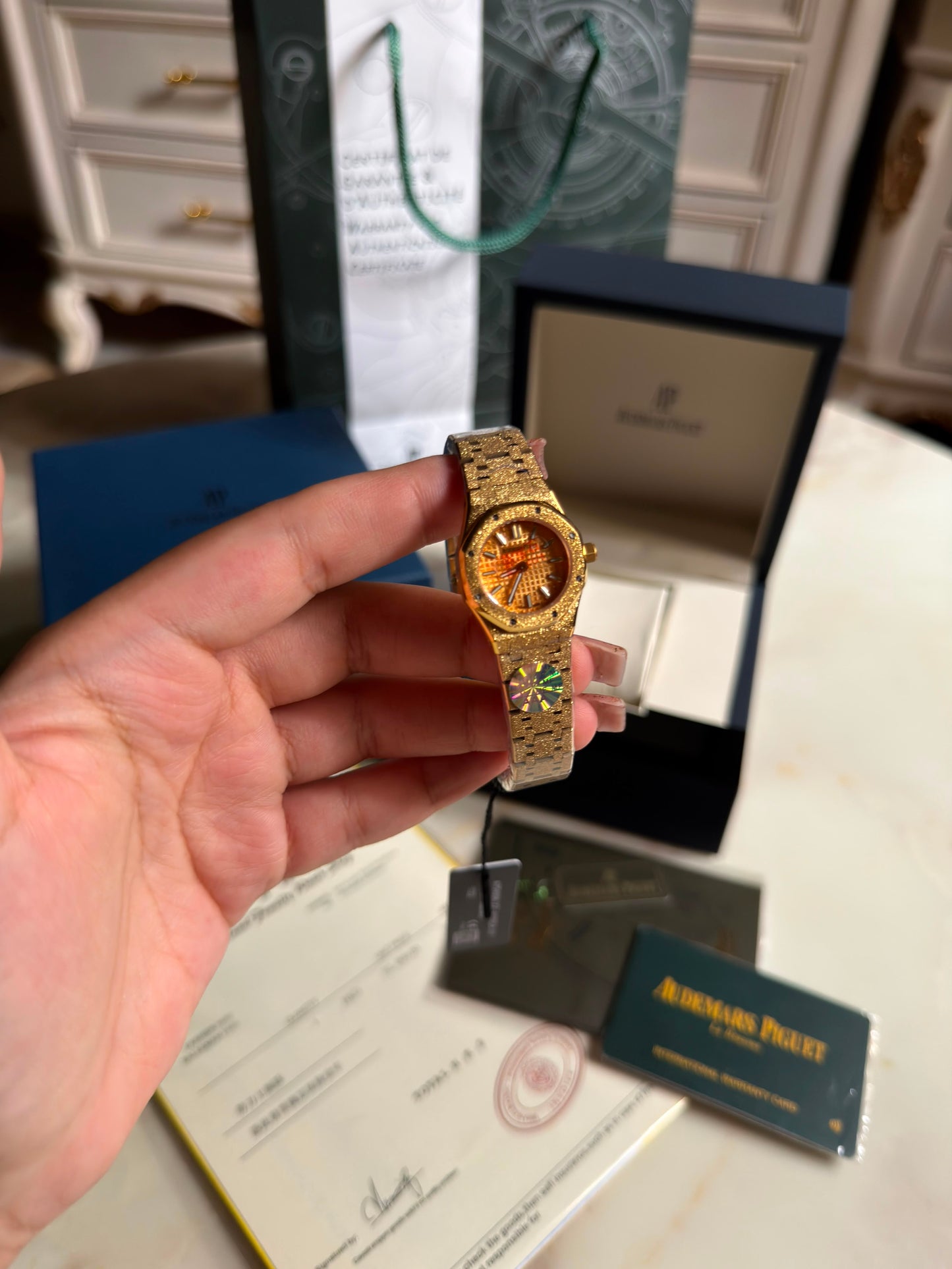Audemars Piguet Watch (With Box & Proper Packaging)