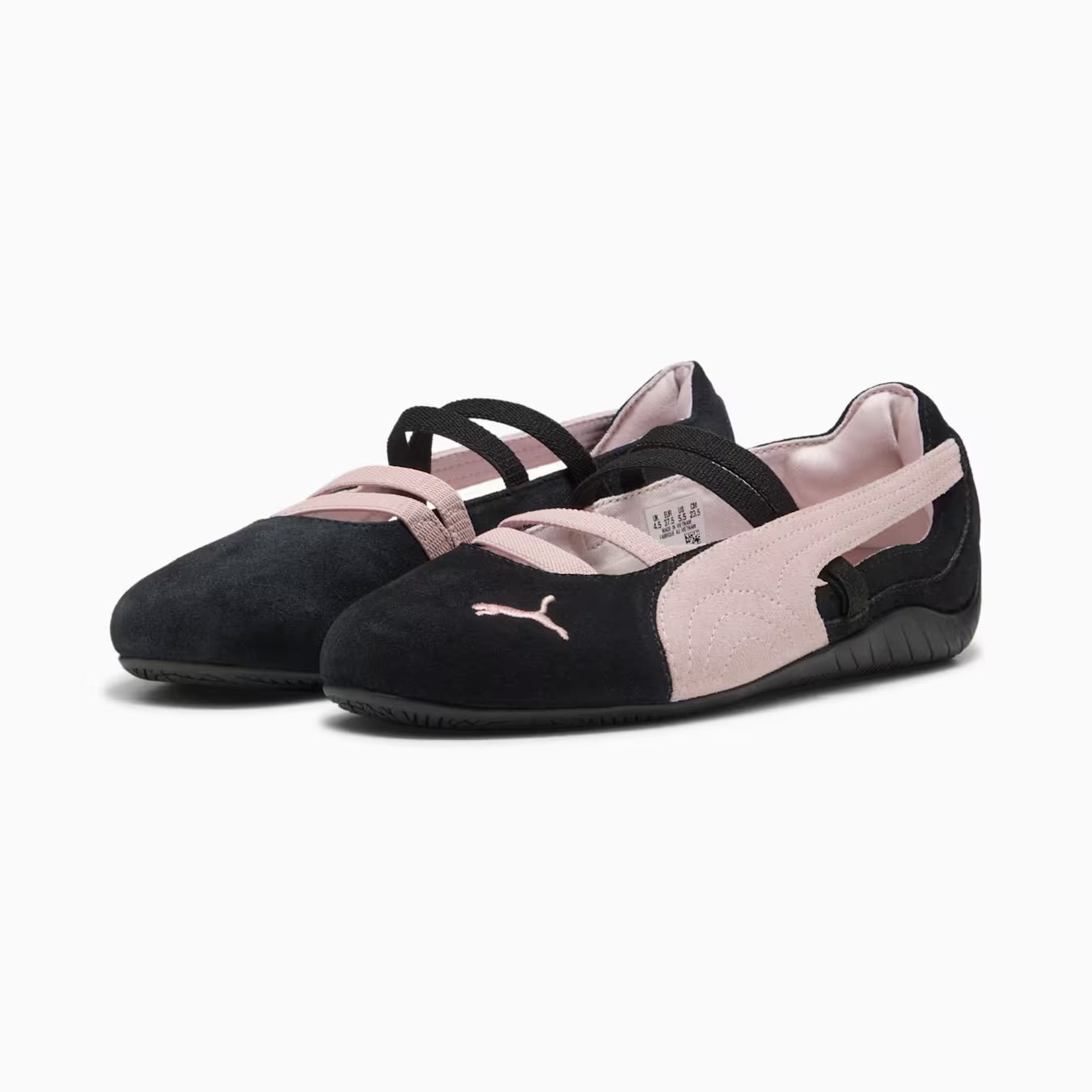 Pink Puma Speedcat Suede Ballet Shoes Women