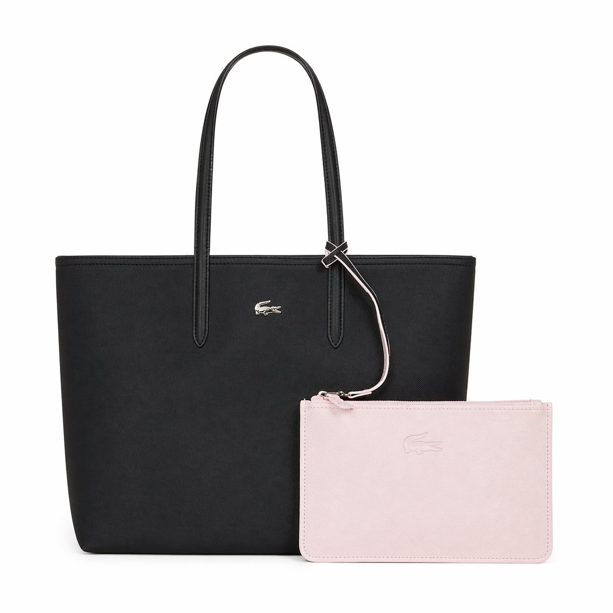 Lacoste Anna Reversible Tote with Removable Pouch