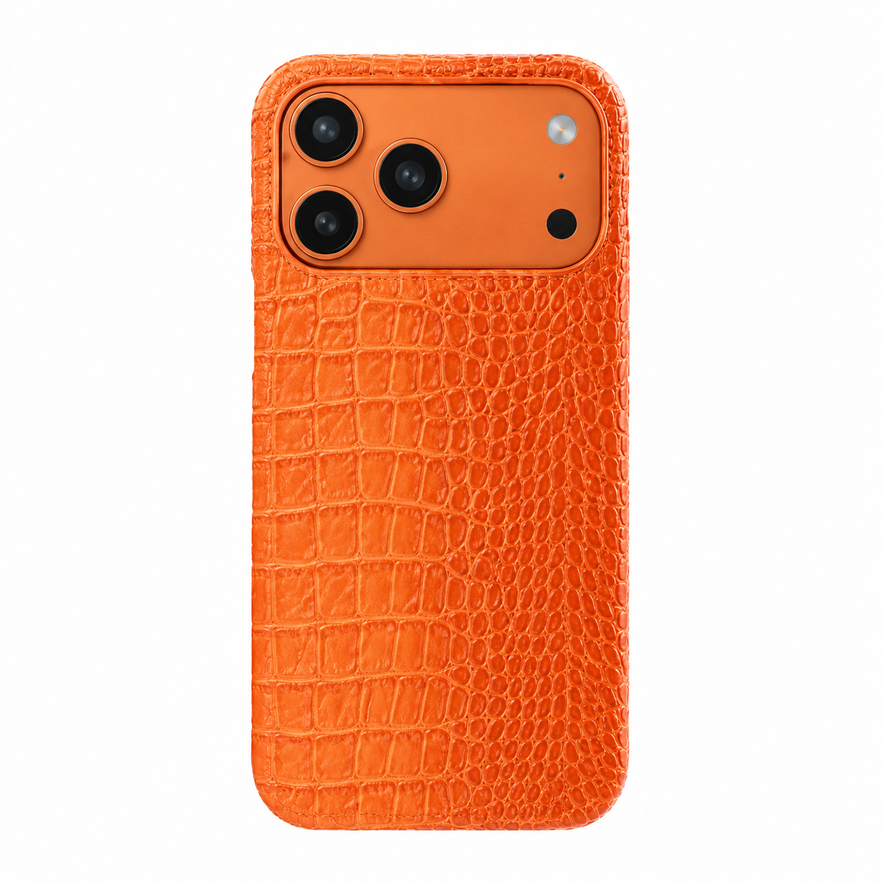 Crocodile Leather Phone Case 17 Pro Max