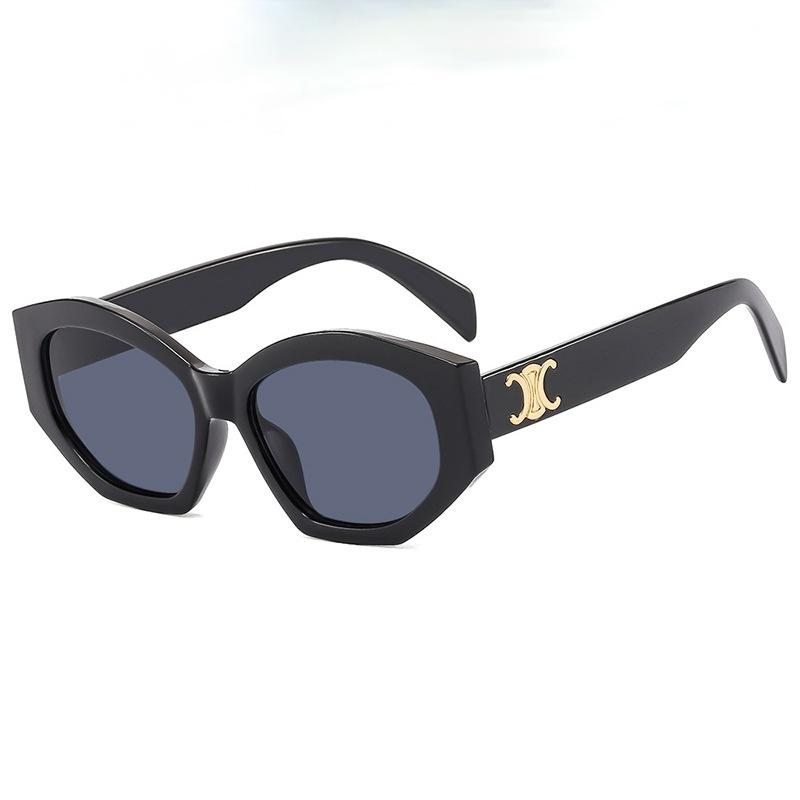 Celine Black angular glasses