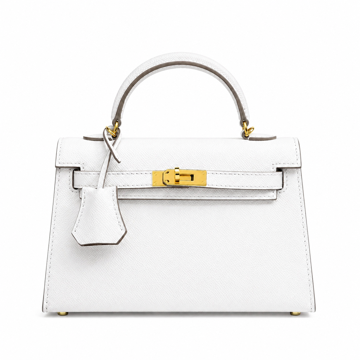 Mini Kelly Bag with Gold Hardware 20cm