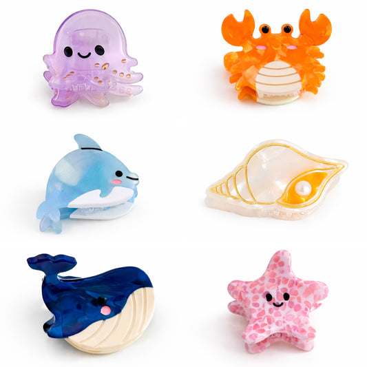Sea-themed Hair Claw