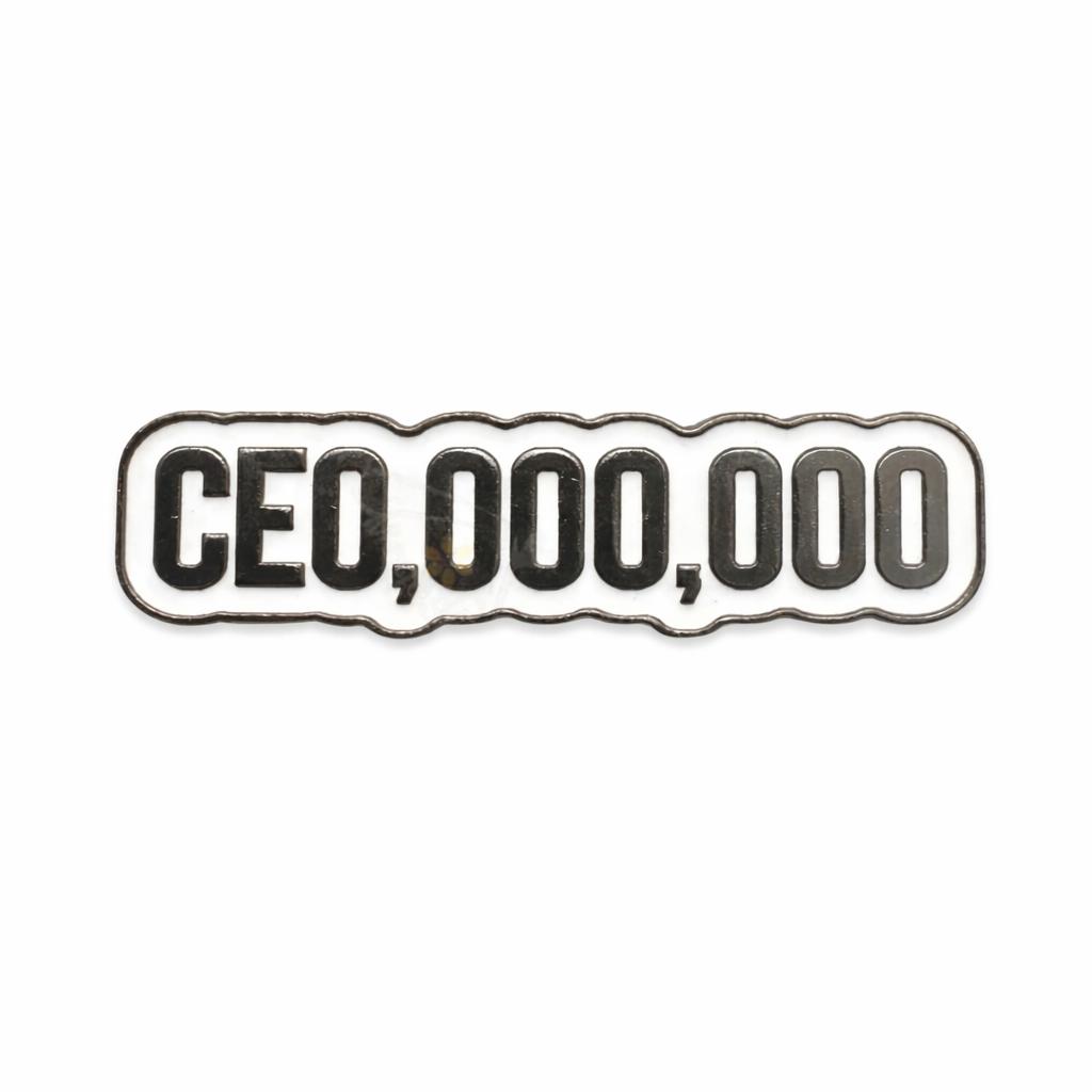 CEO,000,000 – Metal Phone Charm Sticker