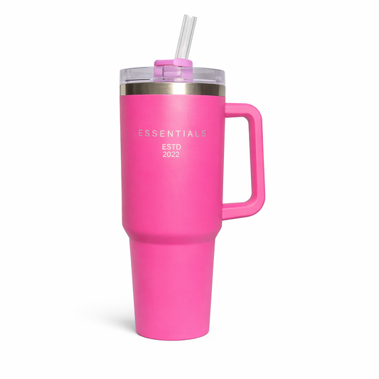 Barbie pink Flask tumblr 40 oz
