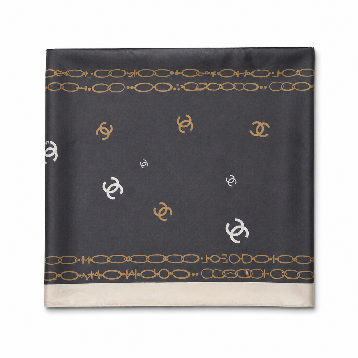 Chanel Midnight Gold Chain Scarf/Stole