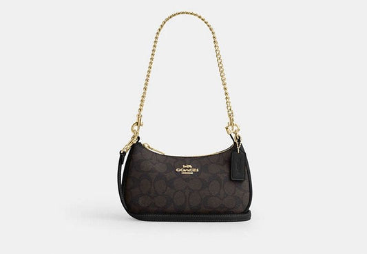 Printed black Coach shoulder bag  (WITH BOX)(15-20 DAYS DELIVERY TIME)