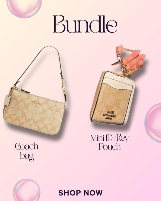 Beige Coach Bundle