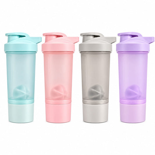 Portable Protein Shaker Bottle