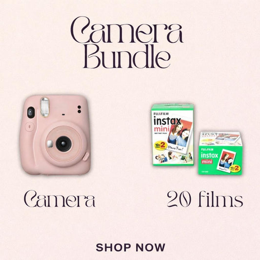 Pink Camera Bundle