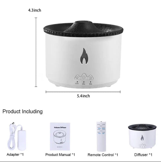 Volcano aroma therapy diffuser