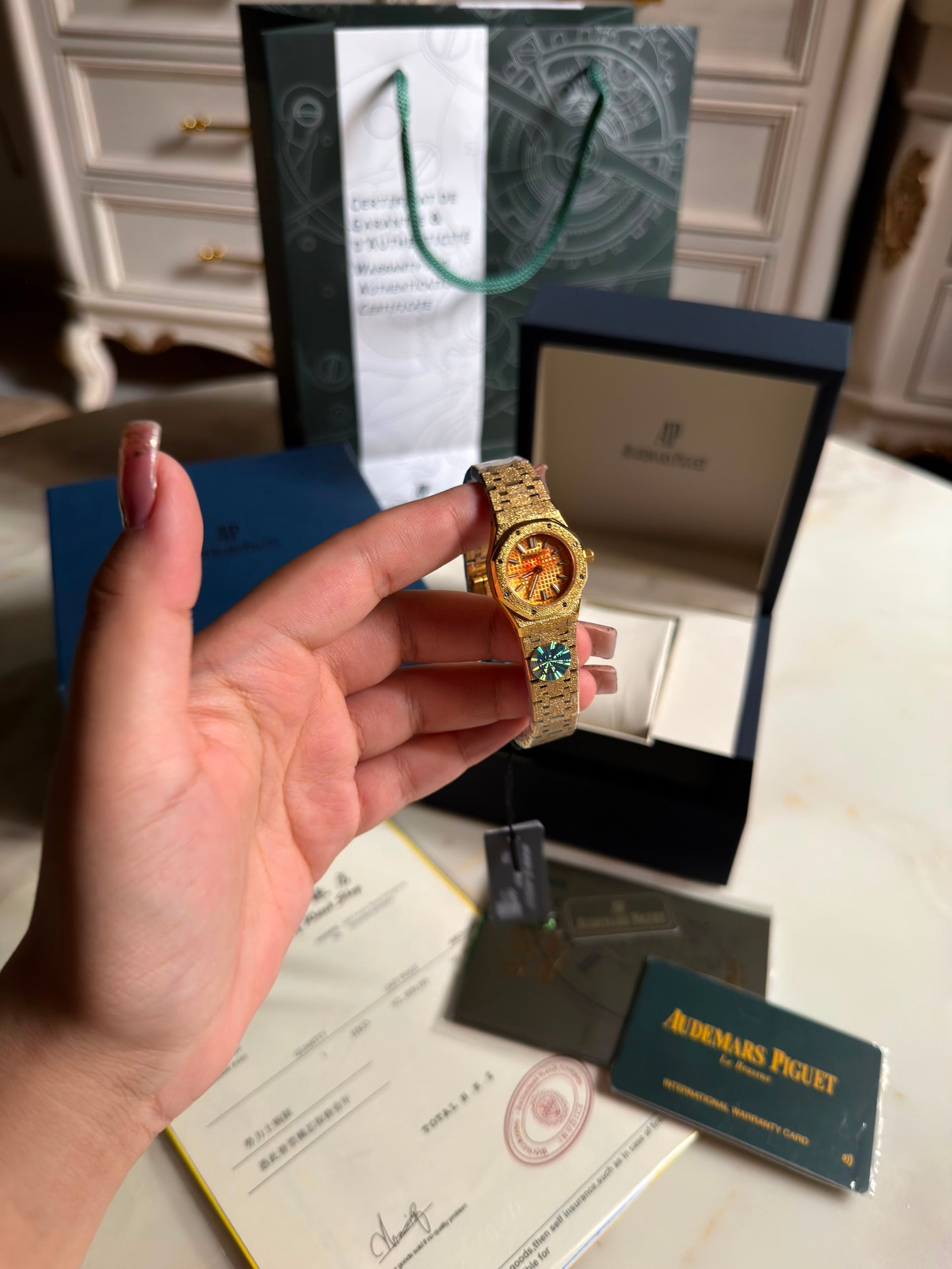 Audemars Piguet Watch (With Box & Proper Packaging)
