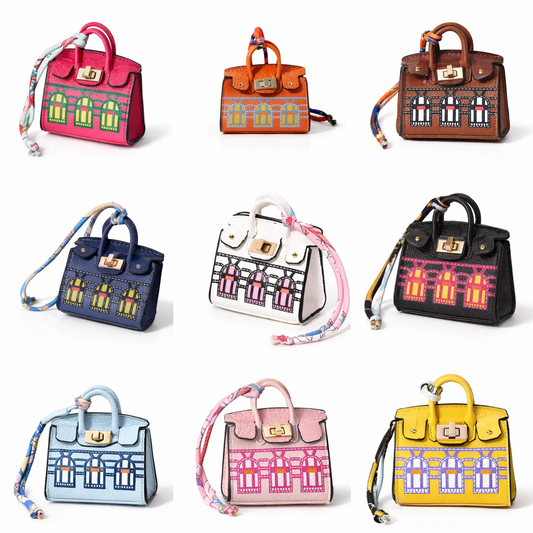 Hermes Fauxborg Birkin Mini bag charm