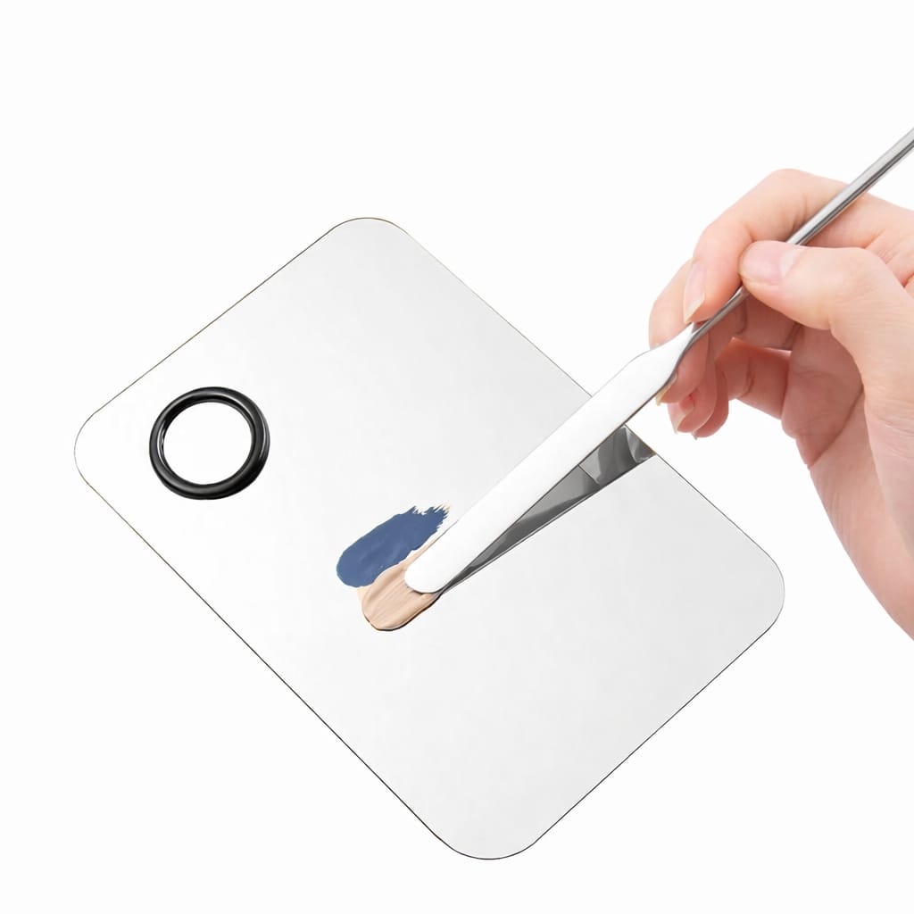 Korean Foundation spatula and mixing tray DUO