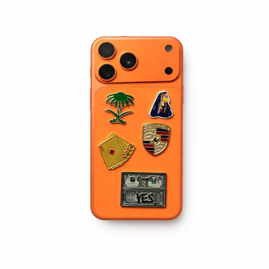 Metal Phone Charm Sticker Pack 
of 5 bundle 3