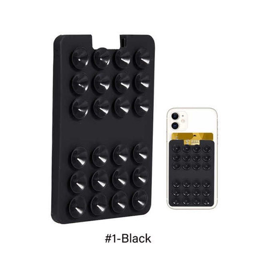 Black Suction card holder