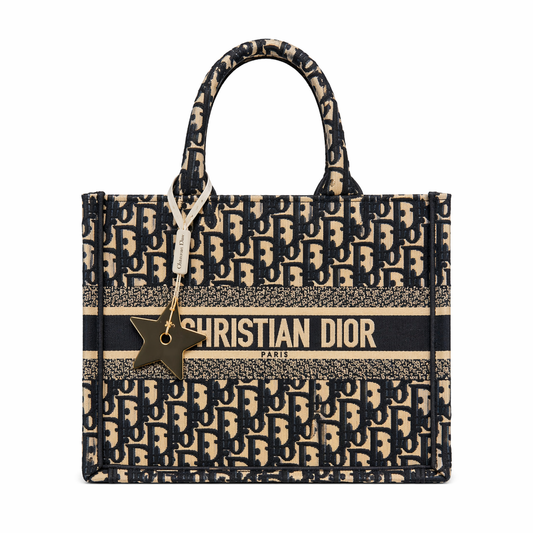 Dior Black Tote Bag (With Box & Proper Packaging)