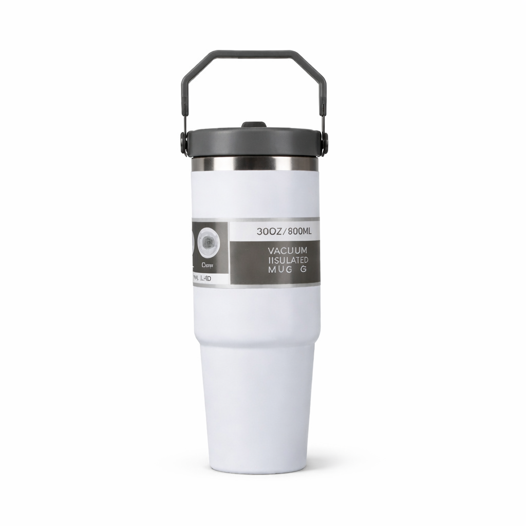 Vacuum insulated mug 30 oz metal tumblr
