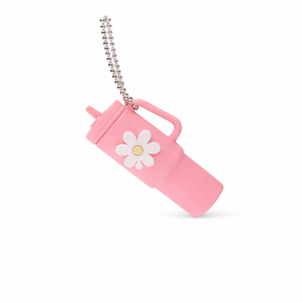 Mini Tumbler Charm Keychain