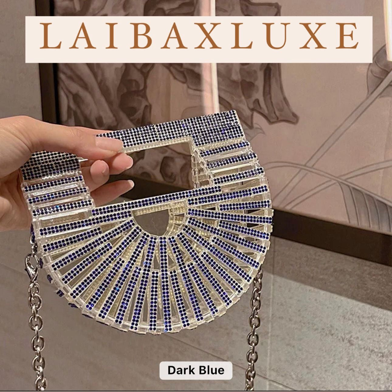 Laibaxluxe ugals crystal bag (pre order)