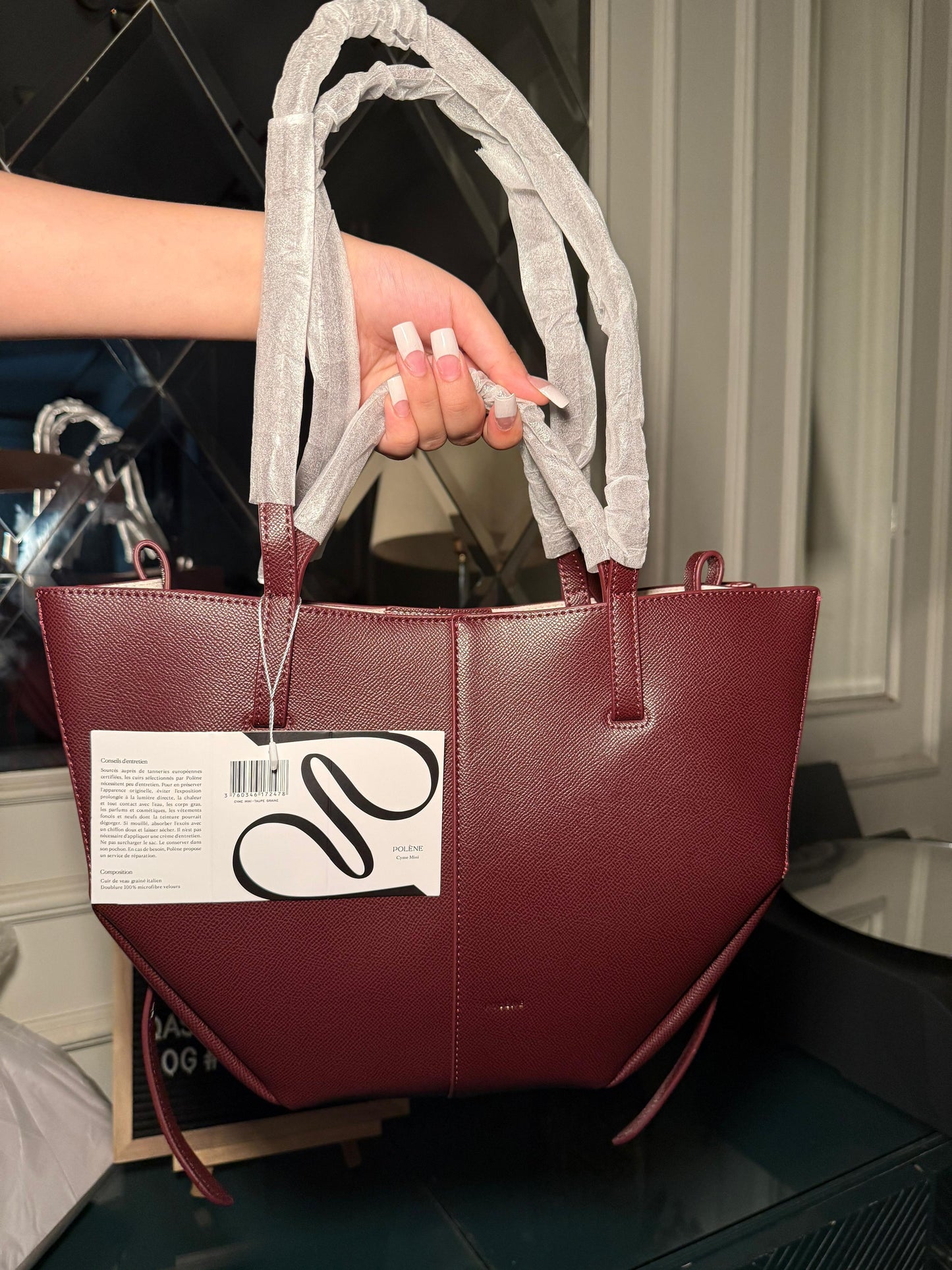 Mahroon Mini Polene Cyme (IMMEDIATE DELIVERY AVAILABLE)