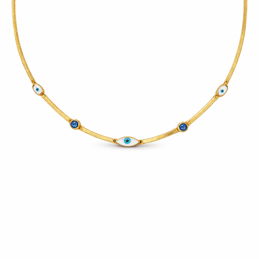 Evil eye necklace
