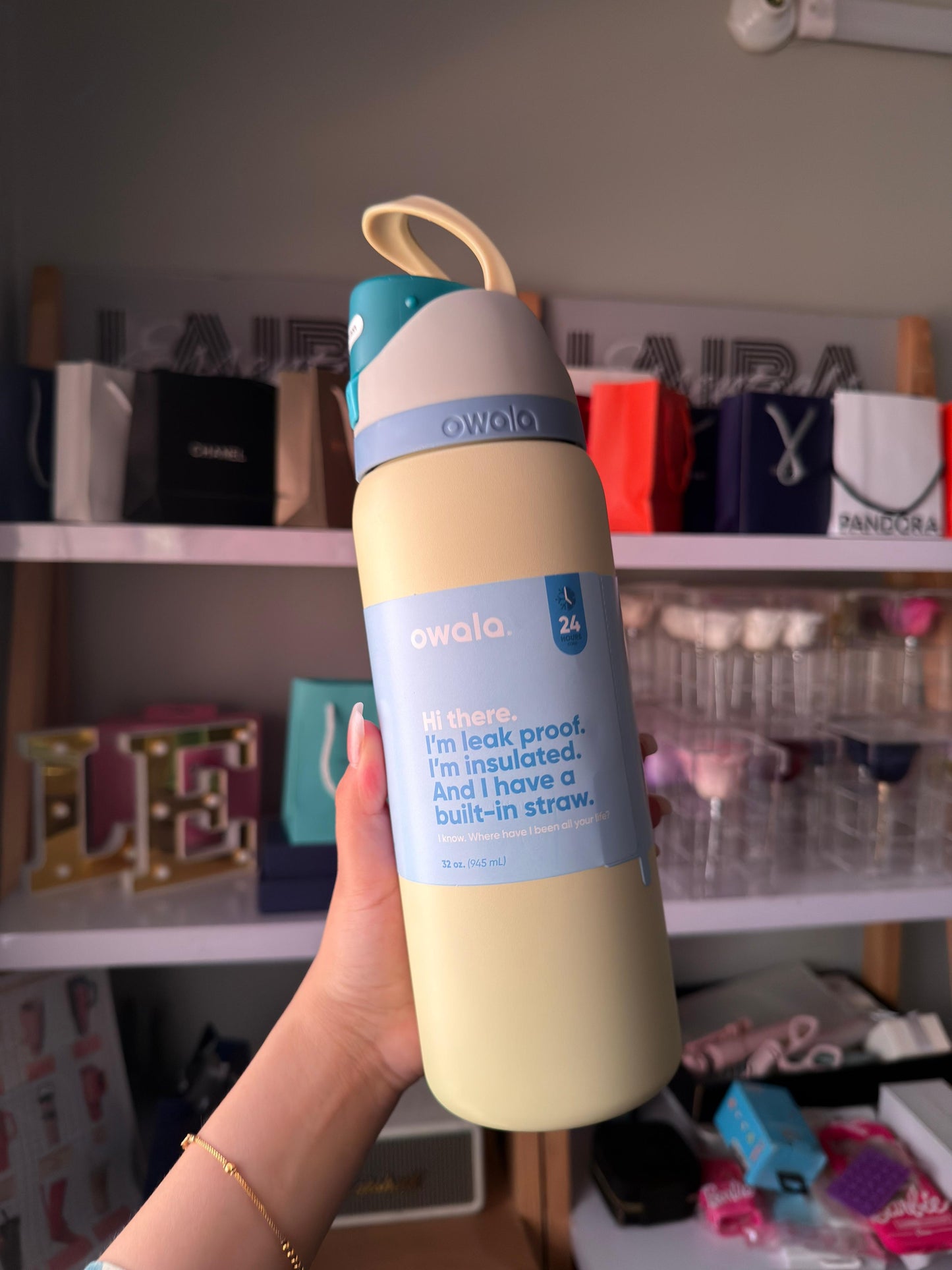 Owala Free Sip water leak proof  insulated bottles 32oz