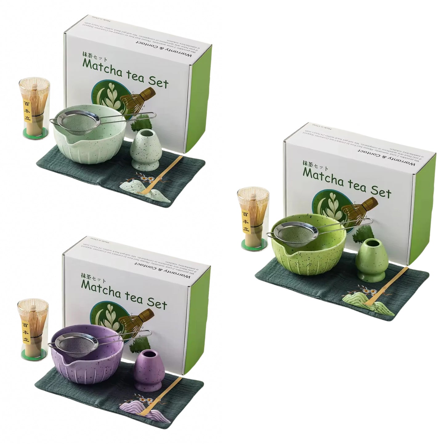 7pcs Matcha Tea Set (IMMEDIATE DELIVERY AVAILABLE)