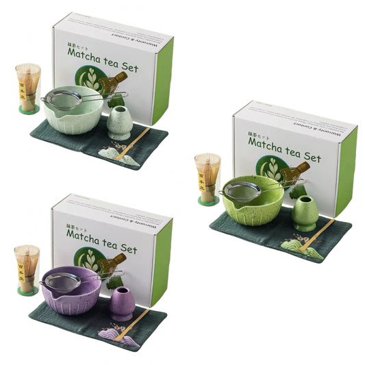 7pcs Matcha Tea Set (IMMEDIATE DELIVERY AVAILABLE)