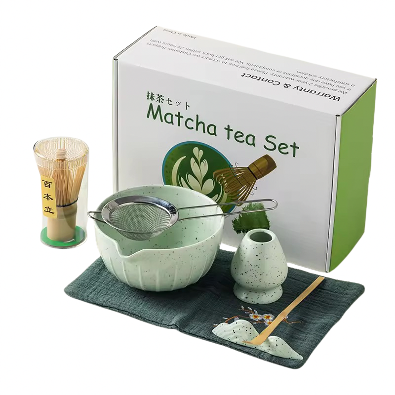7pcs Matcha Tea Set (IMMEDIATE DELIVERY AVAILABLE)